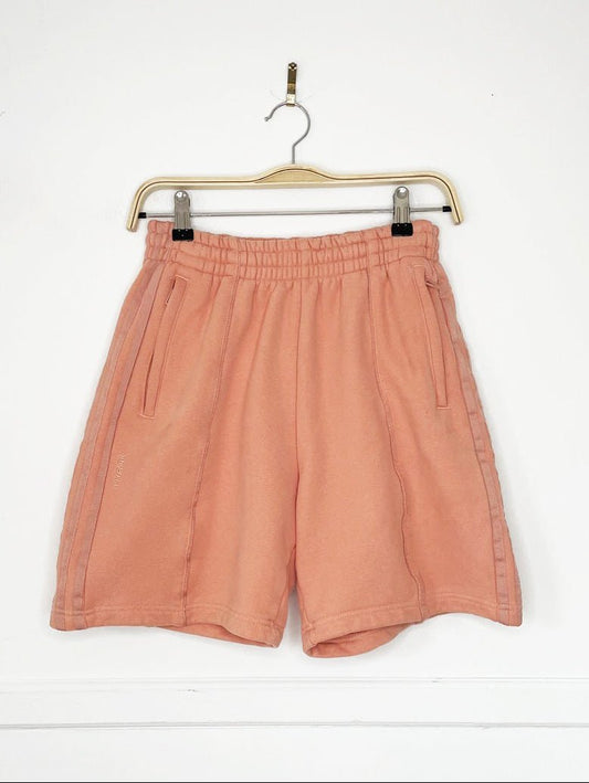 ivy park x adidas three stripes french terry sporty prep shorts - good market thrift store