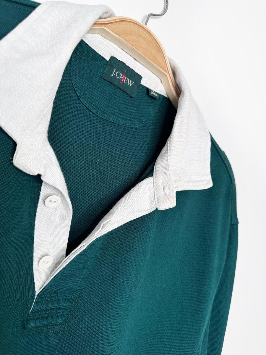 j crew heritage rugby long sleeve shirt - good market thrift store