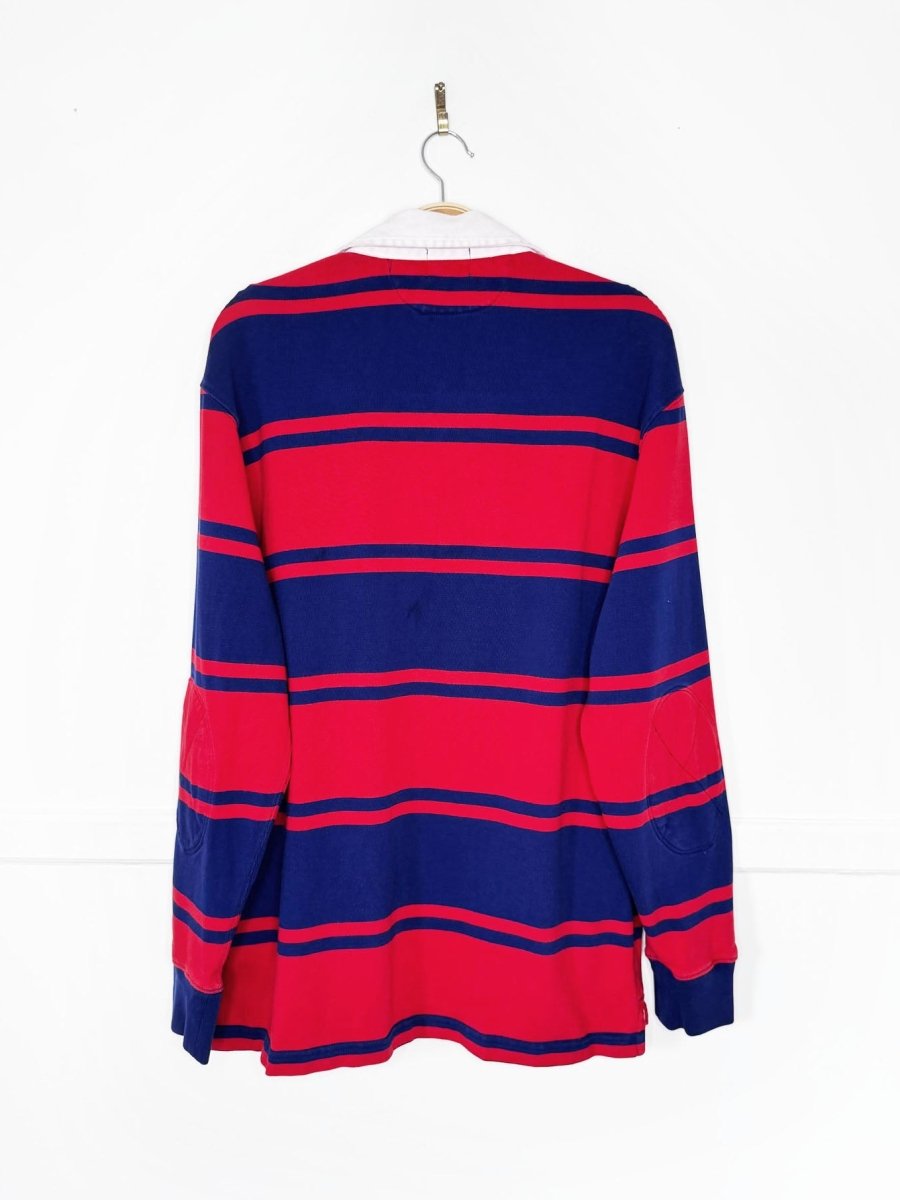 j crew heritage rugby striped long sleeve shirt - good market thrift store