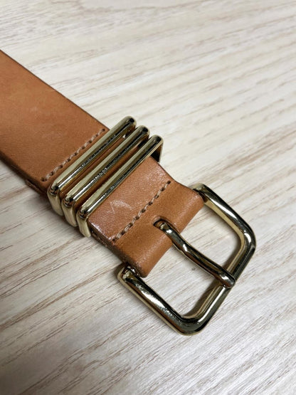 j crew italian leather belt | made in USA - good market thrift store