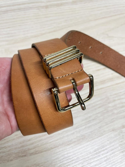 j crew italian leather belt | made in USA - good market thrift store