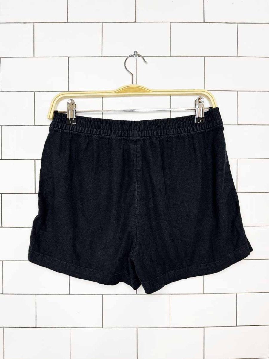 j crew linen-blend lounge short - good market thrift store