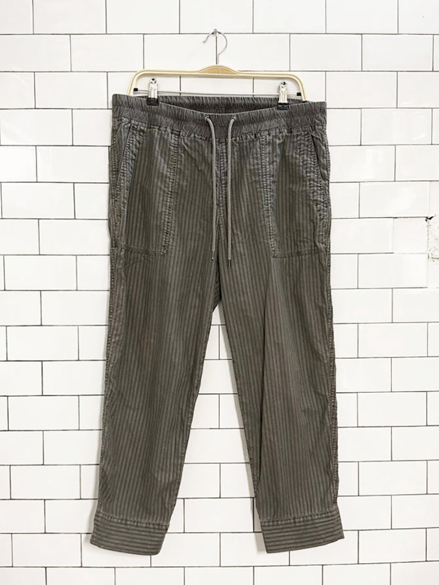 james perse striped utility pants - good market thrift store
