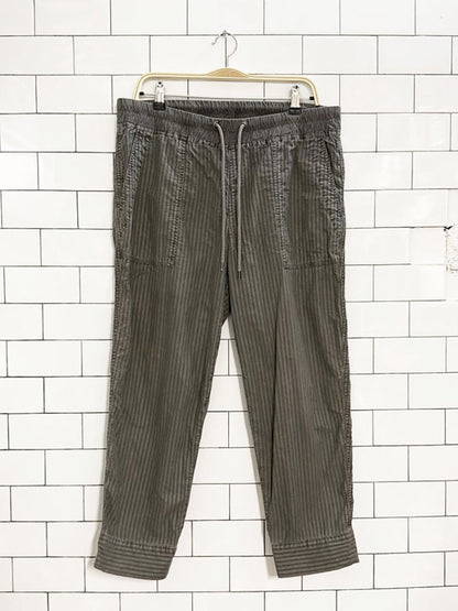 james perse striped utility pants - good market thrift store