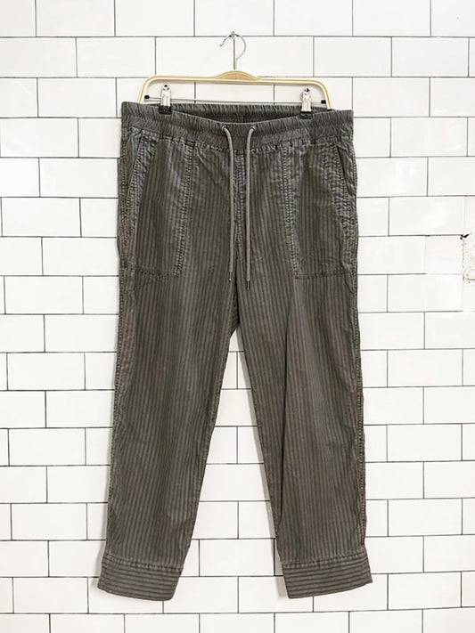 james perse striped utility pants - good market thrift store