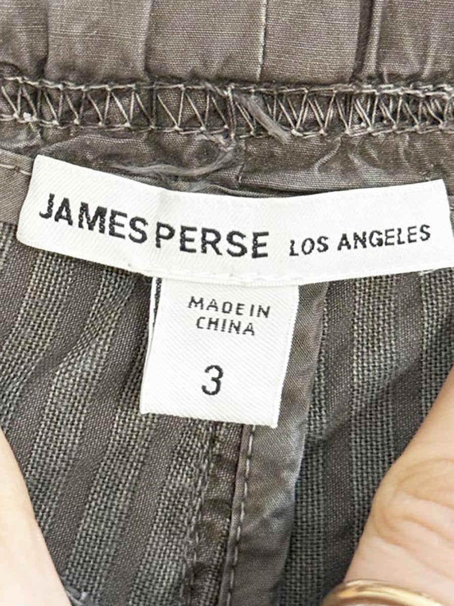 james perse striped utility pants - good market thrift store