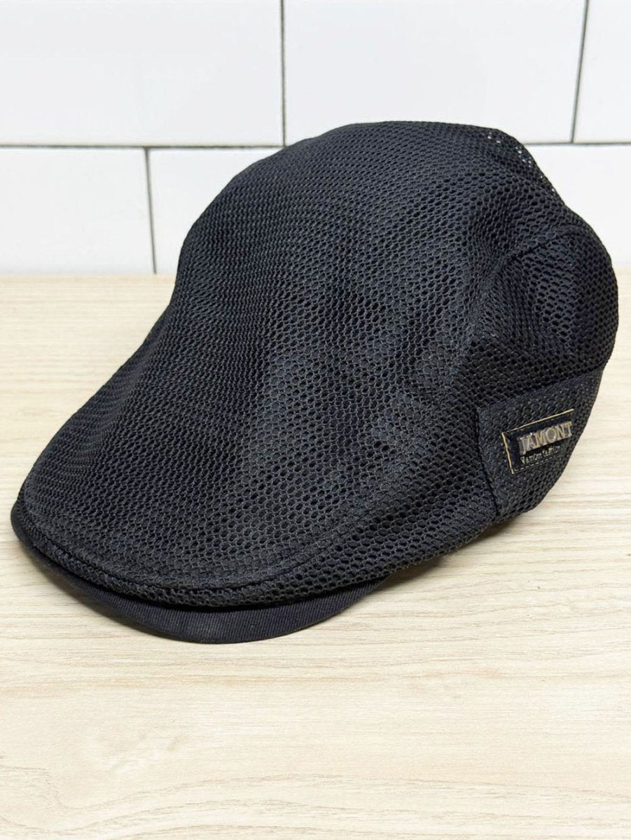 jamont mesh flat cap - good market thrift store