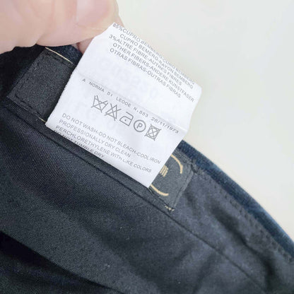 vintage 00s just cavalli wool blend velour ribbed trouser - size 52 EU