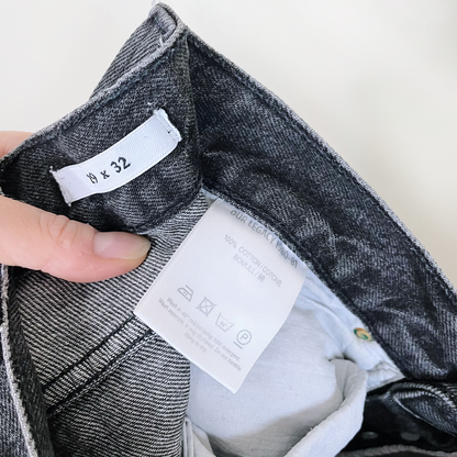 our legacy black cut-off ankle jeans 1980-81 - size M29