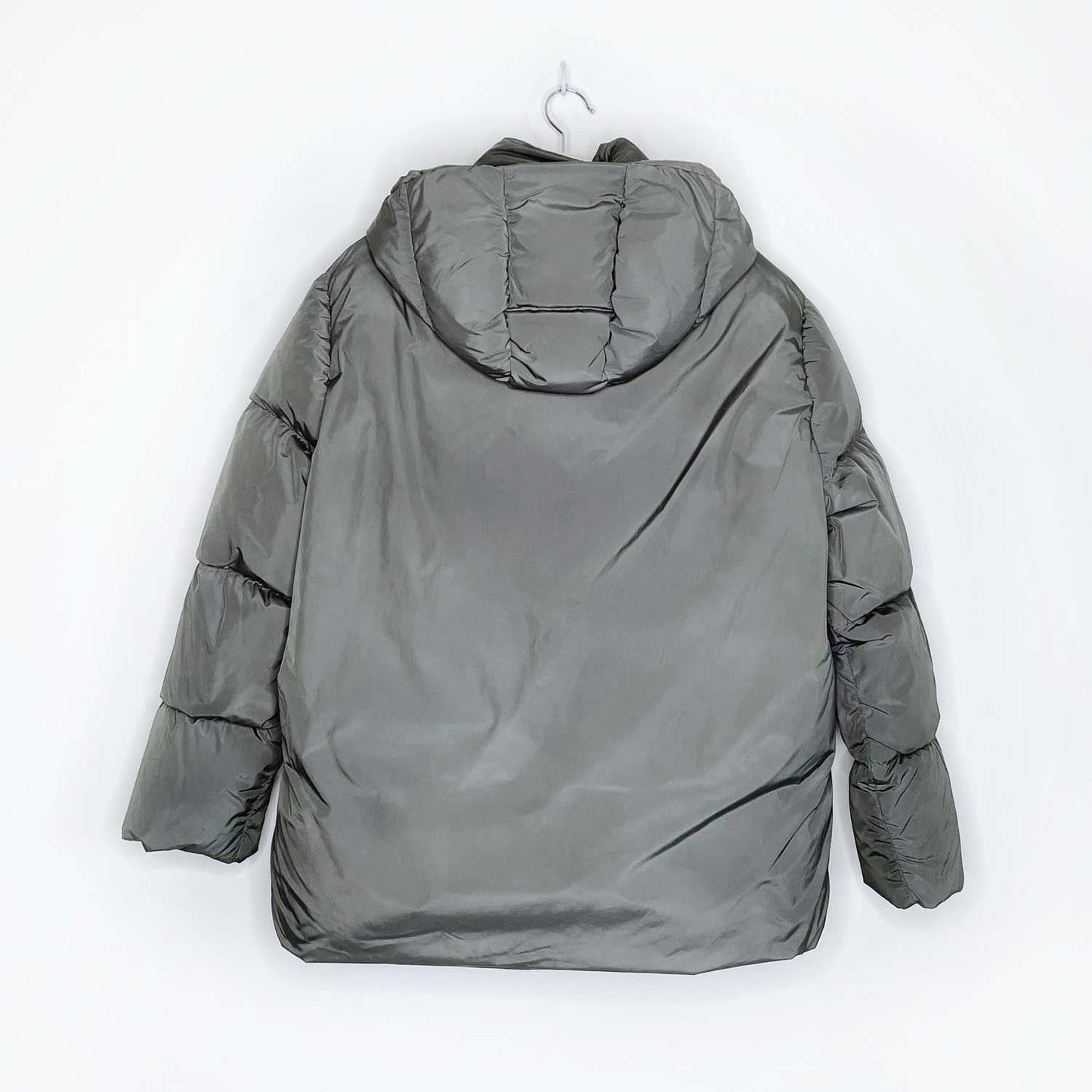 jenni kayne hooded short puffer coat - size medium