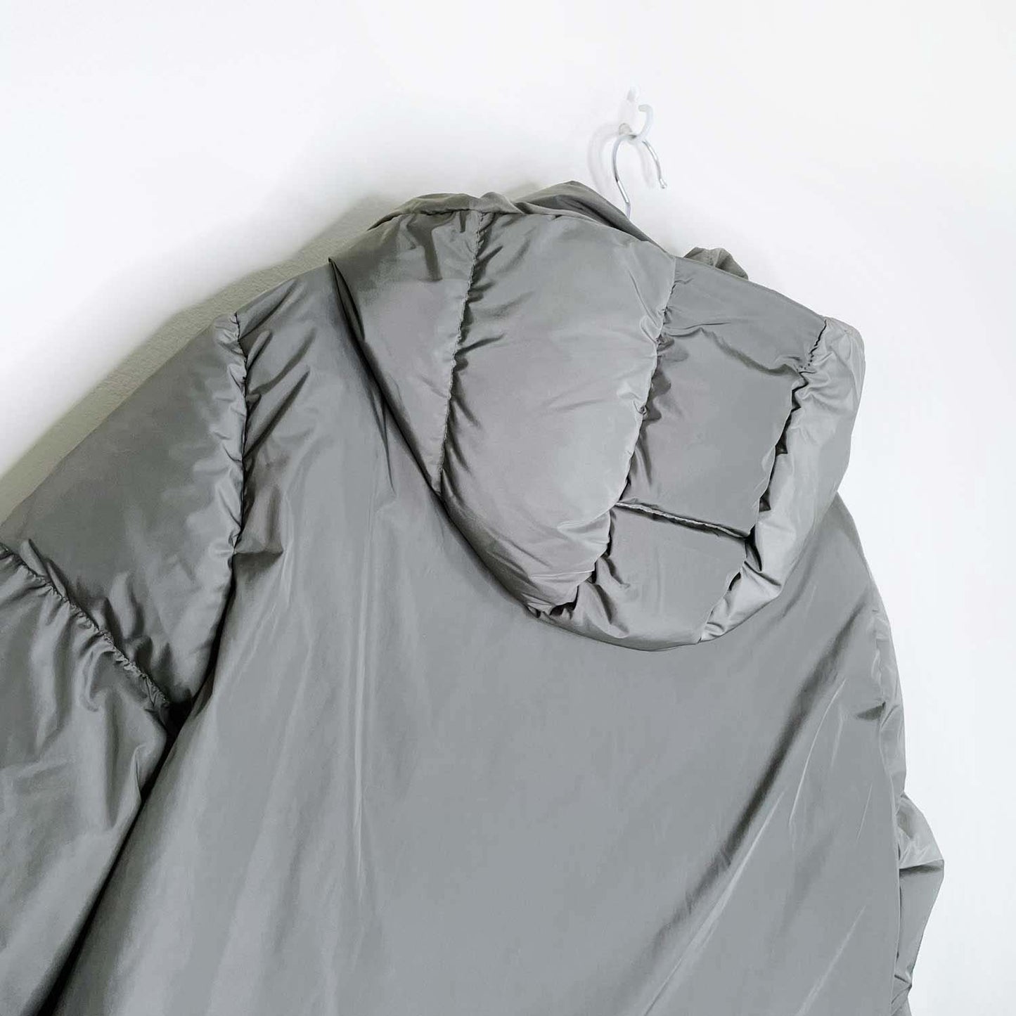 jenni kayne hooded short puffer coat - size medium