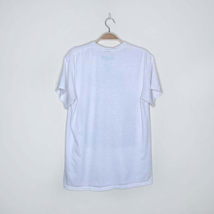 jimi hendrix 2012 liquid blue pop art tee - size medium