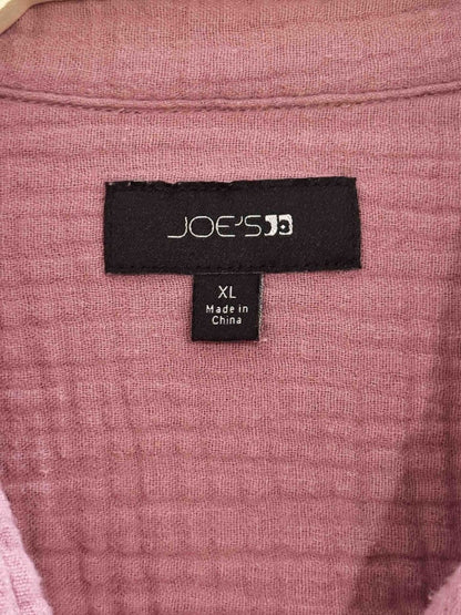 joe's gauze cotton long sleeve shirt - good market thrift store