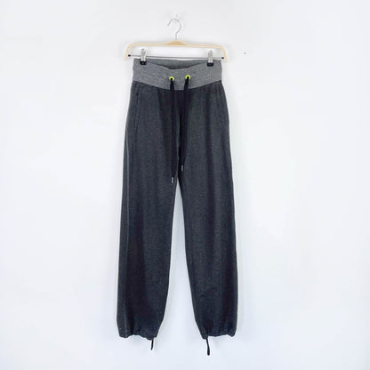 lululemon cotton drawstring hem joggers