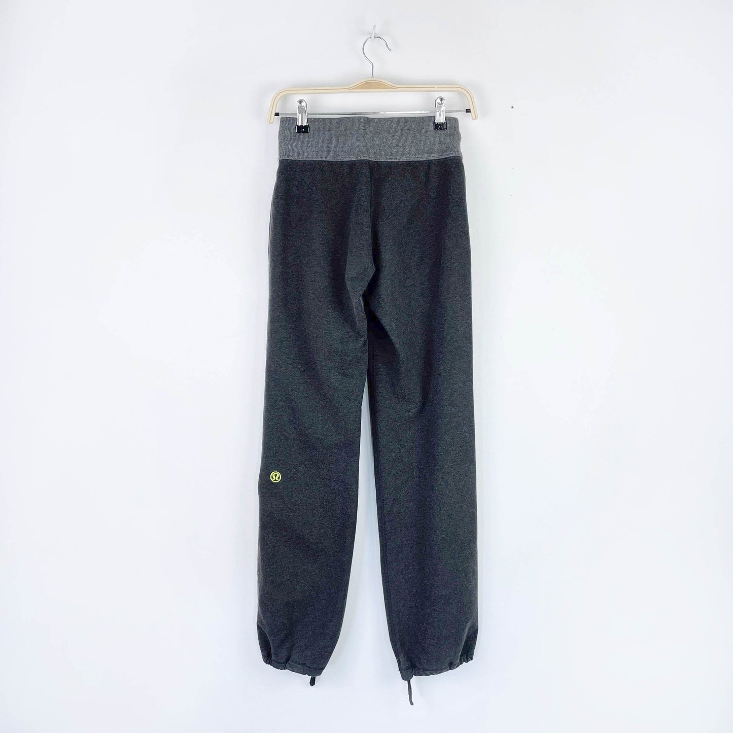 lululemon cotton drawstring hem joggers