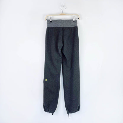 lululemon cotton drawstring hem joggers