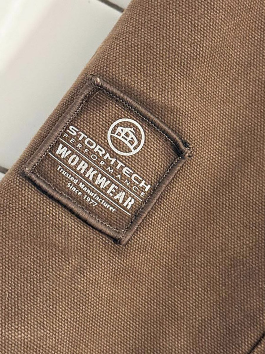 john deere canvas sherpa - lined work jacket - good market thrift store