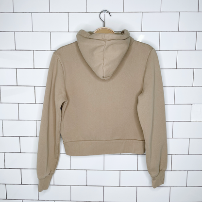 john galt neutral zip hoodie - OS