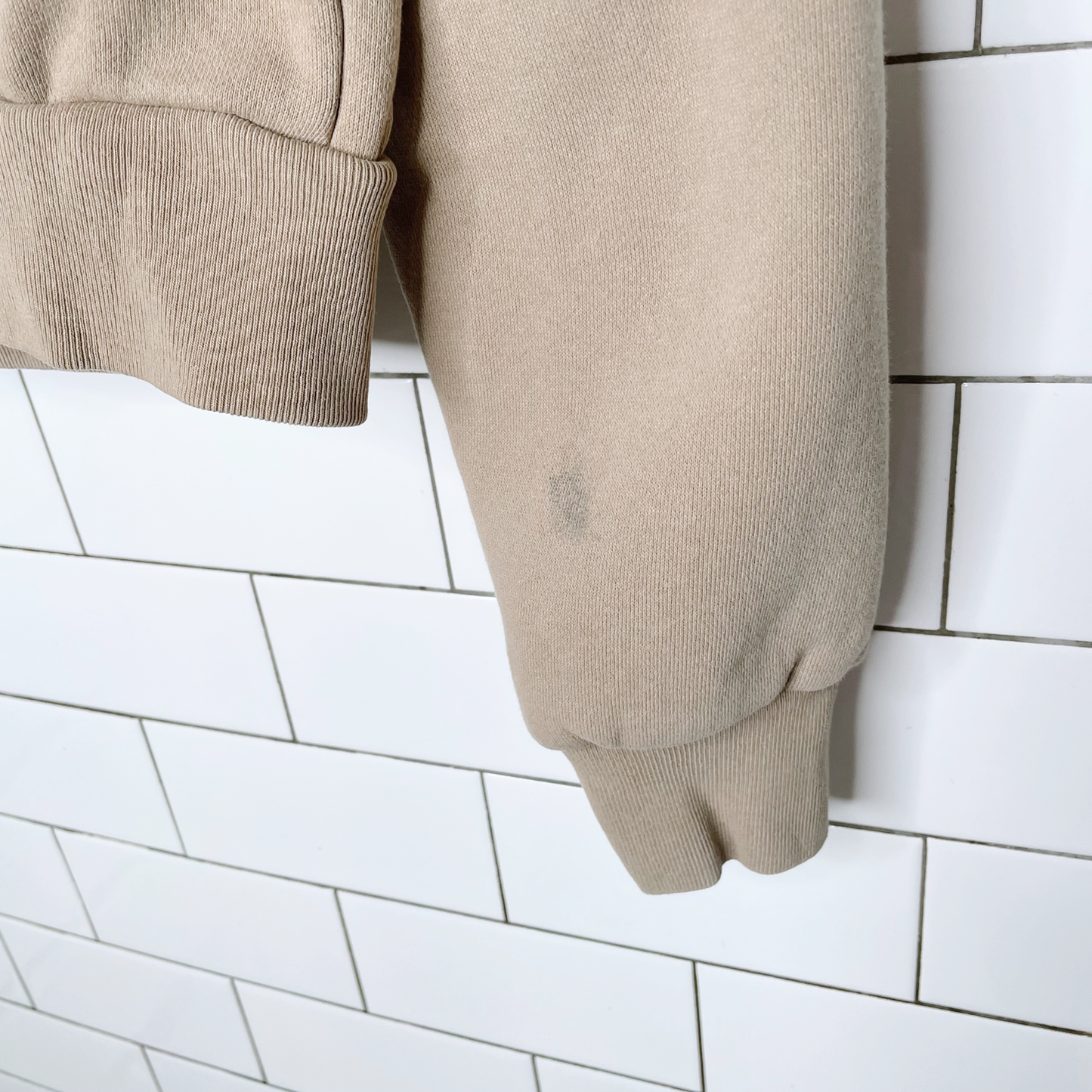 john galt neutral zip hoodie - OS