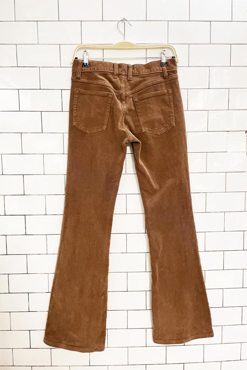 john galt corduroy flare pants | brandy melville - good market thrift store