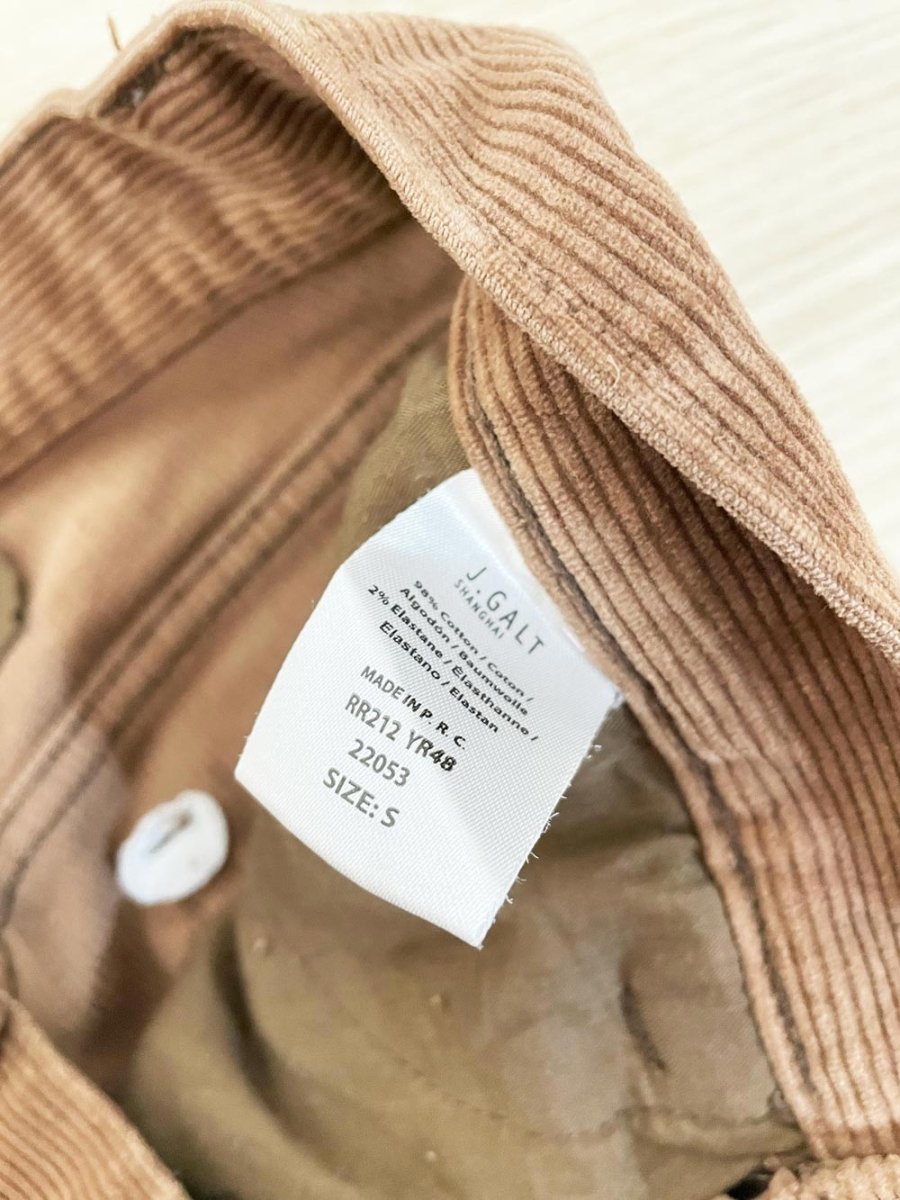 john galt corduroy flare pants | brandy melville - good market thrift store