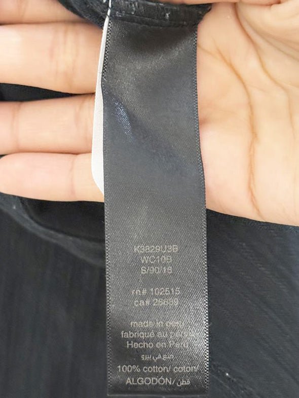 john varvatos textured polo shirt - good market thrift store