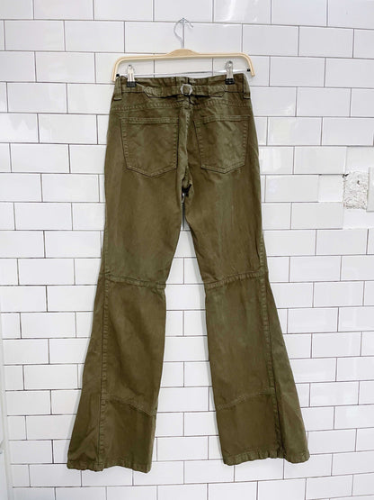 john galt flare leg utility pants