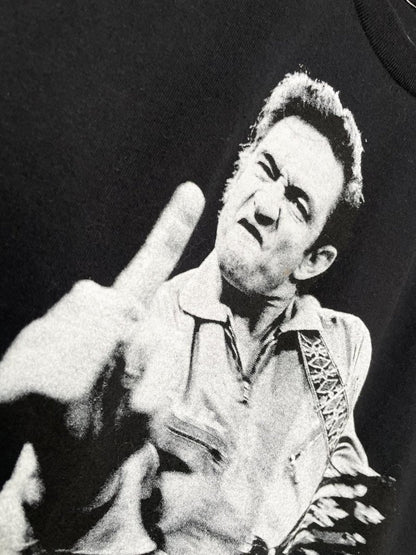 johnny cash finger salute graphic tee | jim marshall - good market thrift store