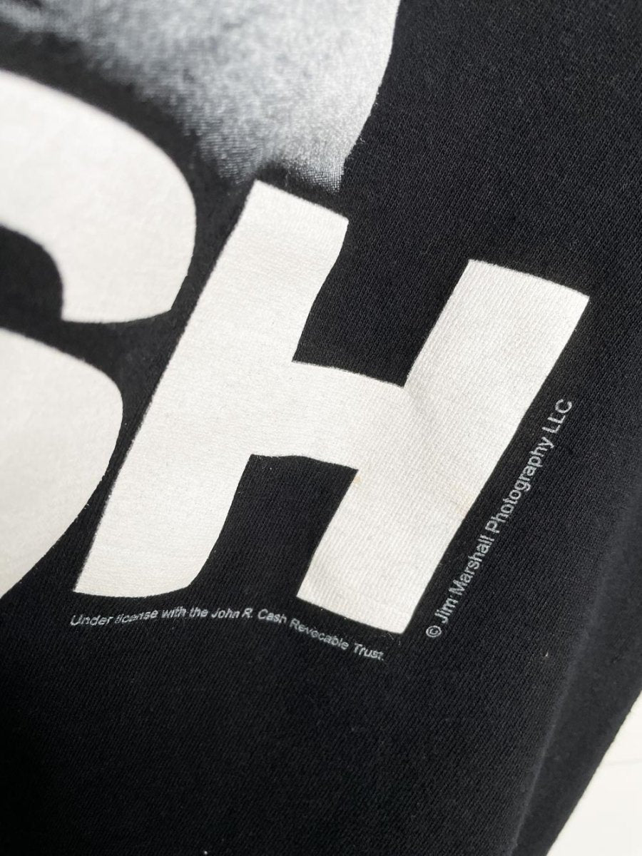 johnny cash finger salute graphic tee | jim marshall - good market thrift store