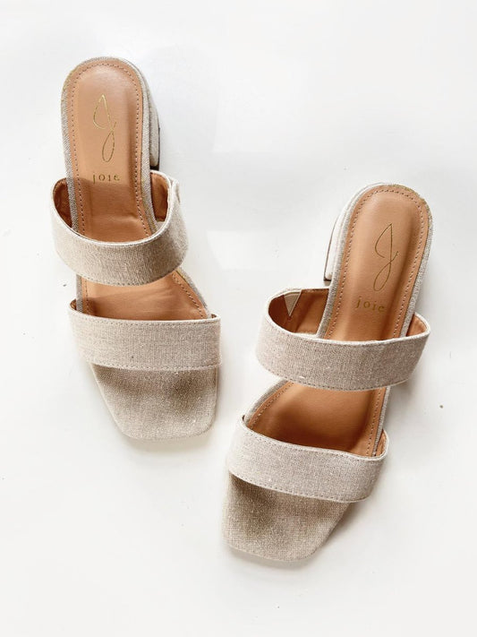 joie nolita two strap low heeled sandal - good market thrift store