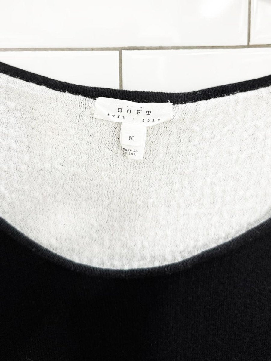 joie soft asymmetrical slouchy sweater - good market thrift store