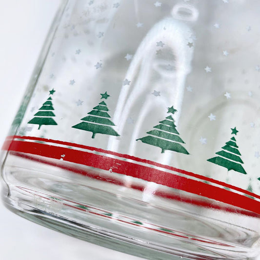 vintage holiday juice pitcher with lid