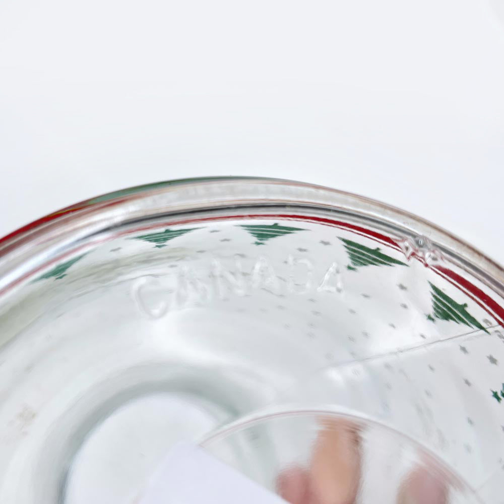 vintage holiday juice pitcher with lid