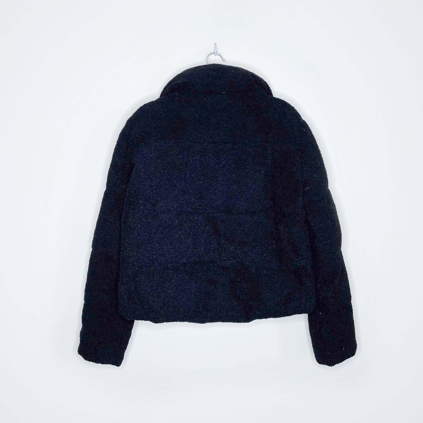 nwt juicy couture teddy short down puffer jacket - size medium