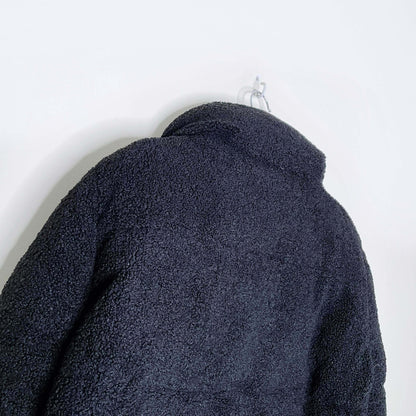 nwt juicy couture teddy short down puffer jacket - size medium