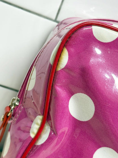 kate spade polka dot toiletry bag | make up bag - good market thrift store