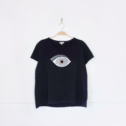 vintage kenzo graphic eye tee
