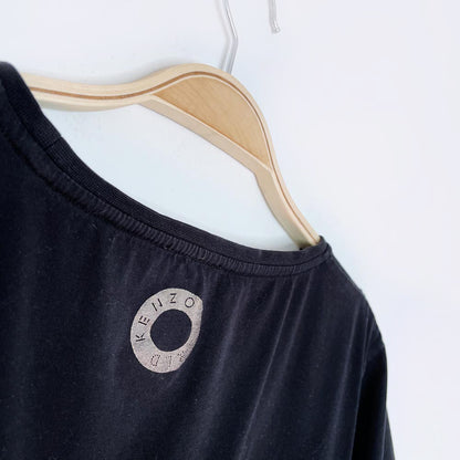 vintage kenzo graphic eye tee
