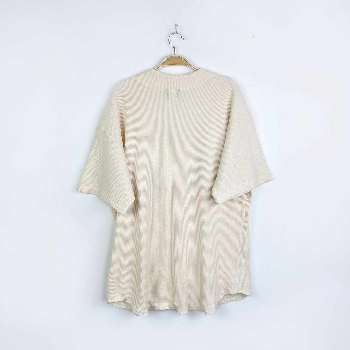 vintage 90s key west florida waffle button down