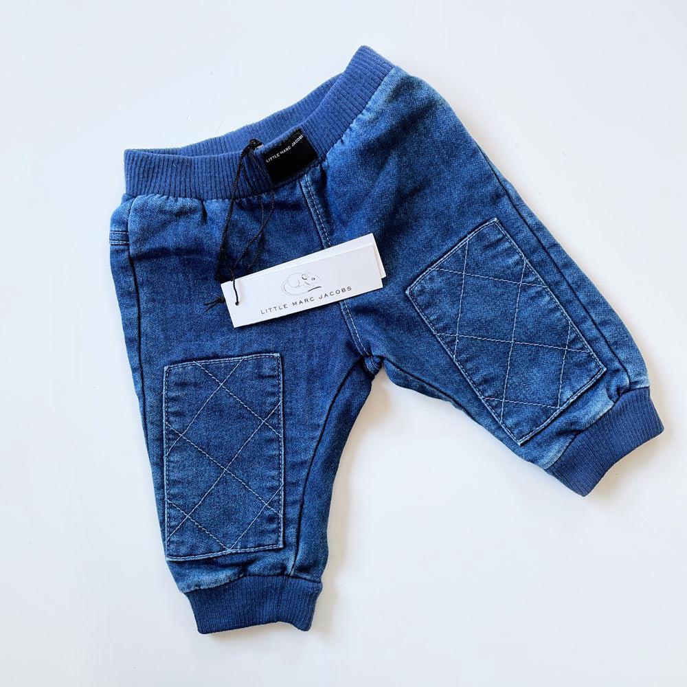 nwt little marc jacobs denim joggers