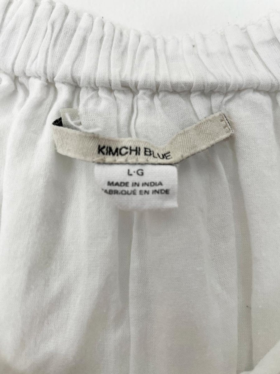 kimchi blue boho tiered midi skirt | urban outfitters - good market thrift store