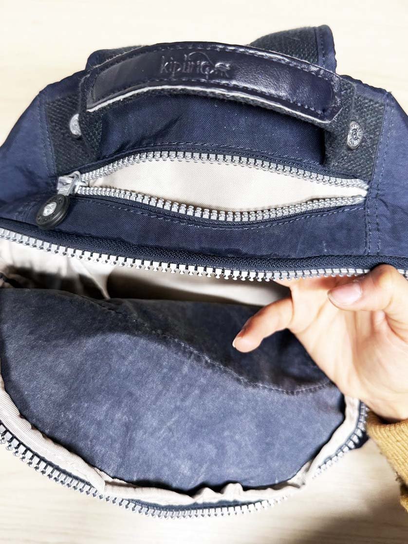 kipling mini backpack with monkey keychain - good market thrift store