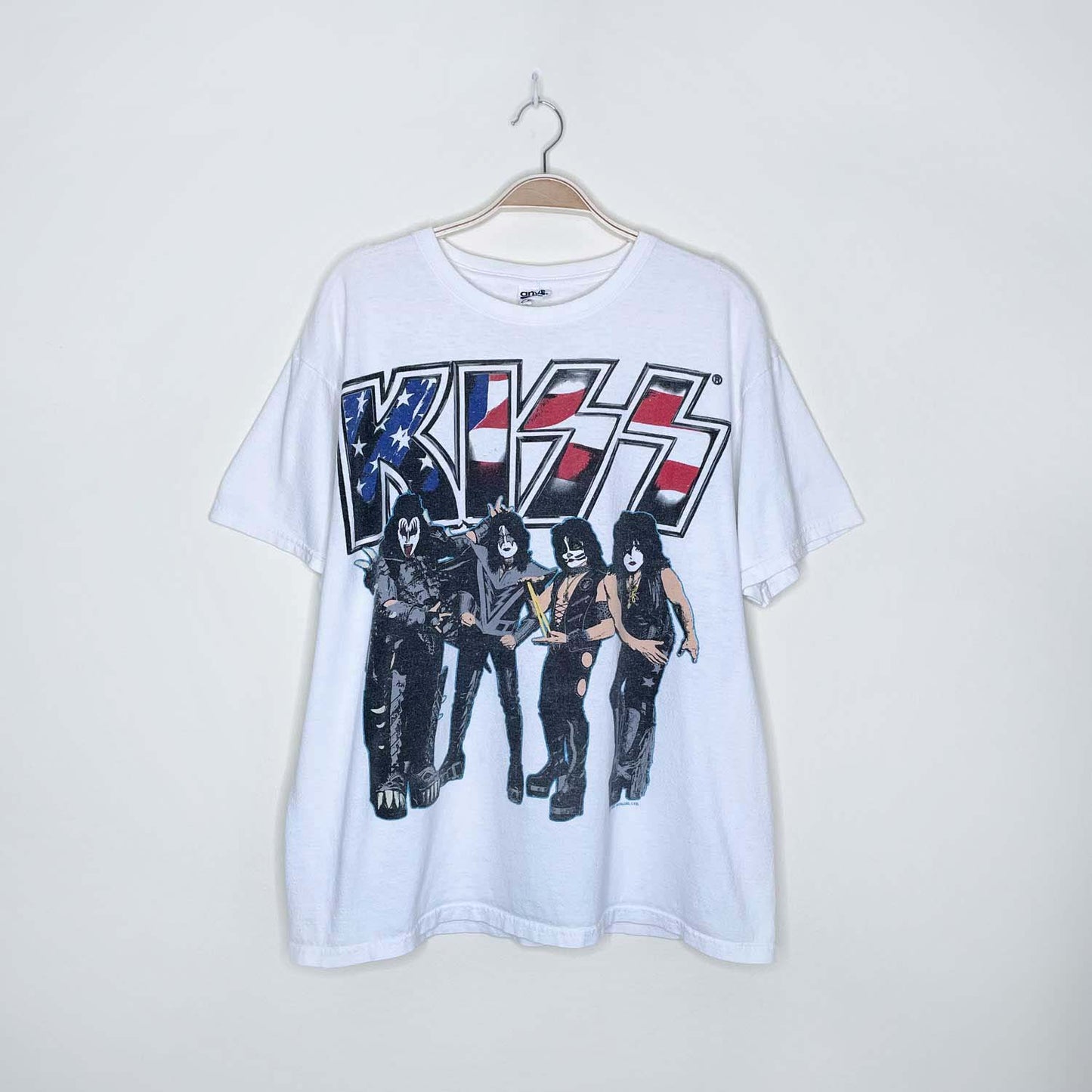 kiss 2012 'the tour' band tee - size large