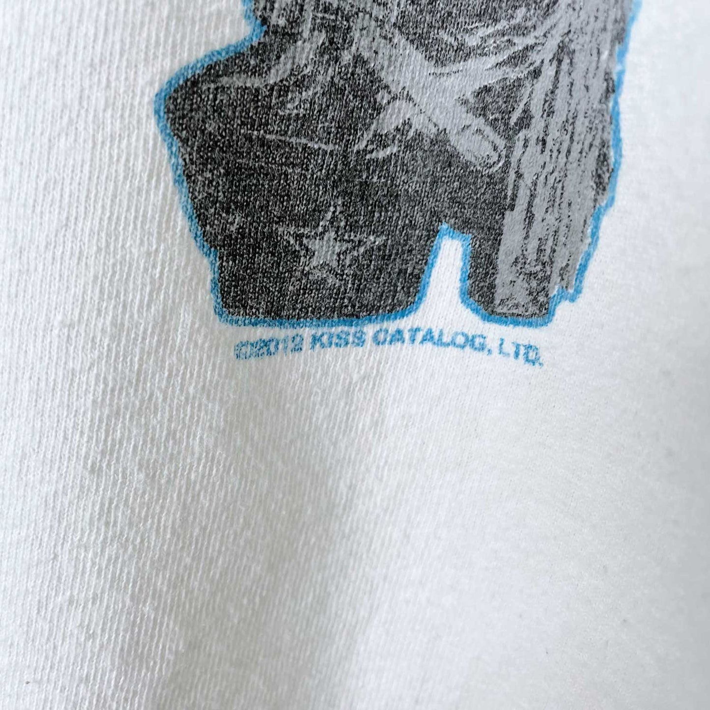 kiss 2012 'the tour' band tee - size large