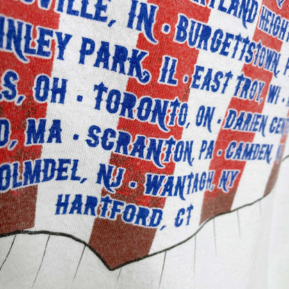 kiss 2012 'the tour' band tee - size large