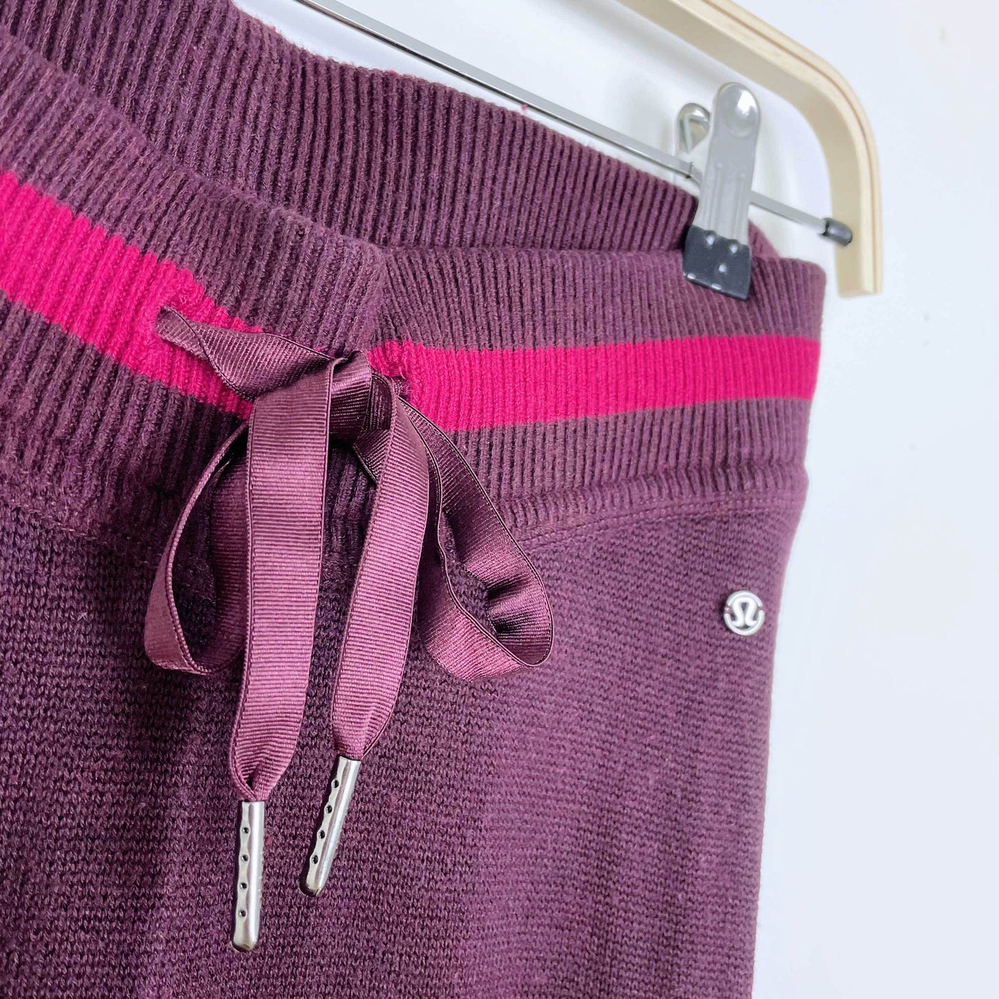 lululemon sweet savasana sweater pant w cashmere - size 4