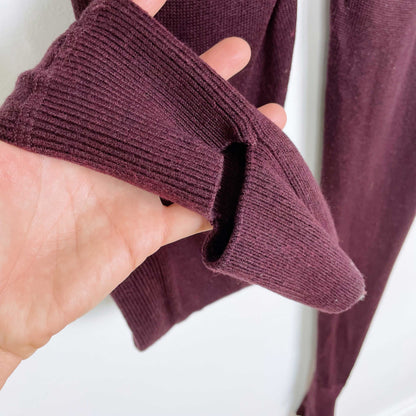 lululemon sweet savasana sweater pant w cashmere - size 4