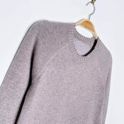 lululemon 2019 still lotus cotton-yak sweater