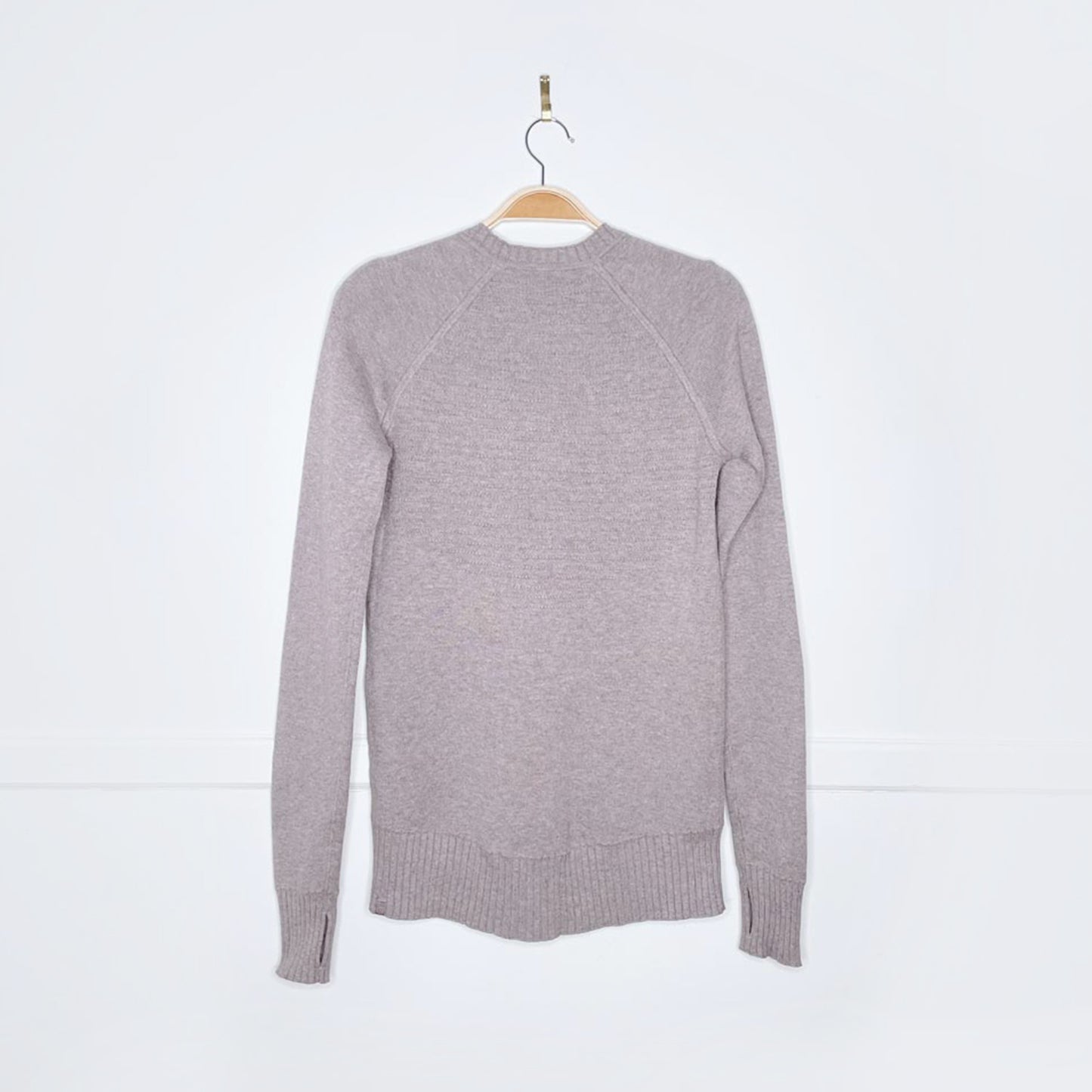 lululemon 2019 still lotus cotton-yak sweater