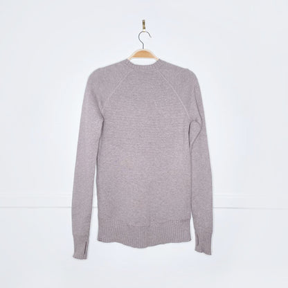 lululemon 2019 still lotus cotton-yak sweater